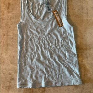NWT Light Blue Ribbed Tank Top